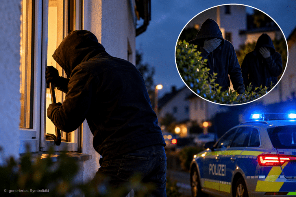 Nächtlicher Polizeieinsatz nach Einbruch