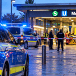 Polizeieinsatz am Bahnhof Moosach