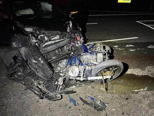 Motorradunfall bei Landau