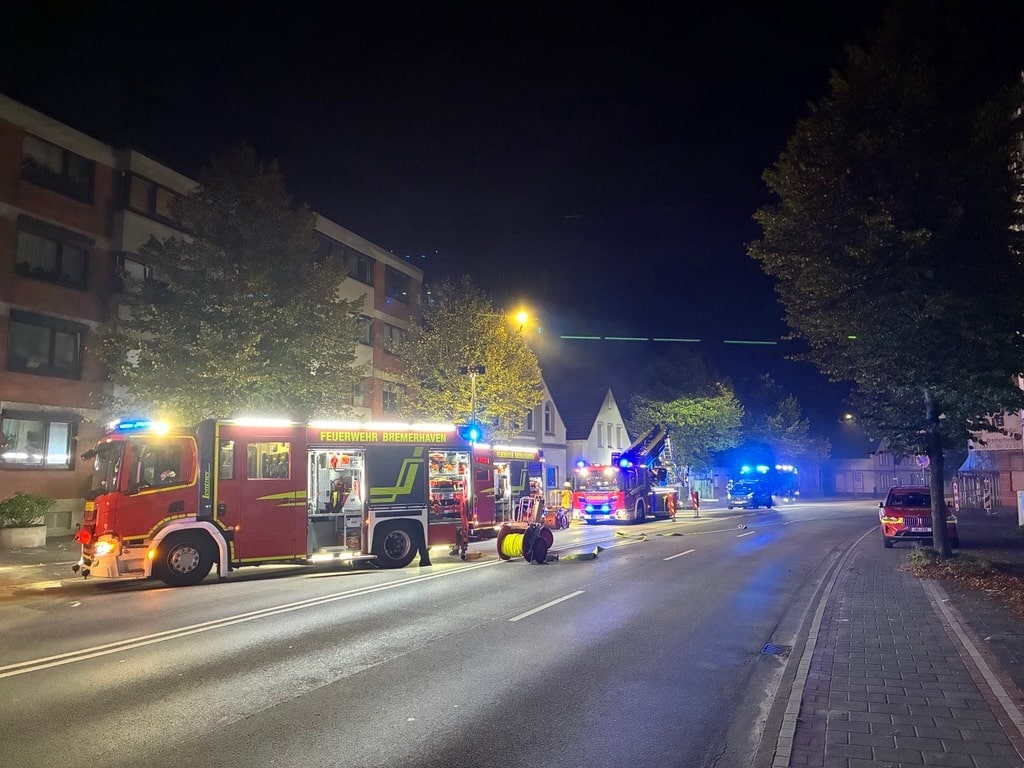 Wohnungsbrand in Bremerhaven