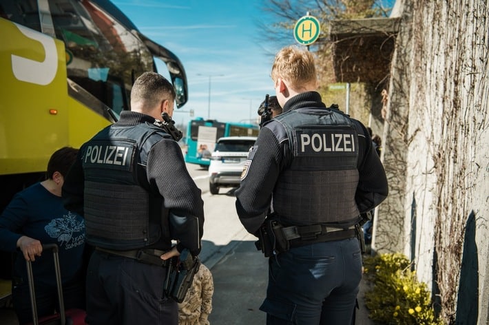Bundespolizei Fernbus Hörbranz