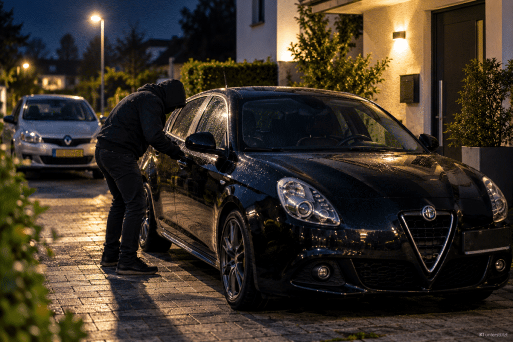 Autodiebstahl in Ahrbrück